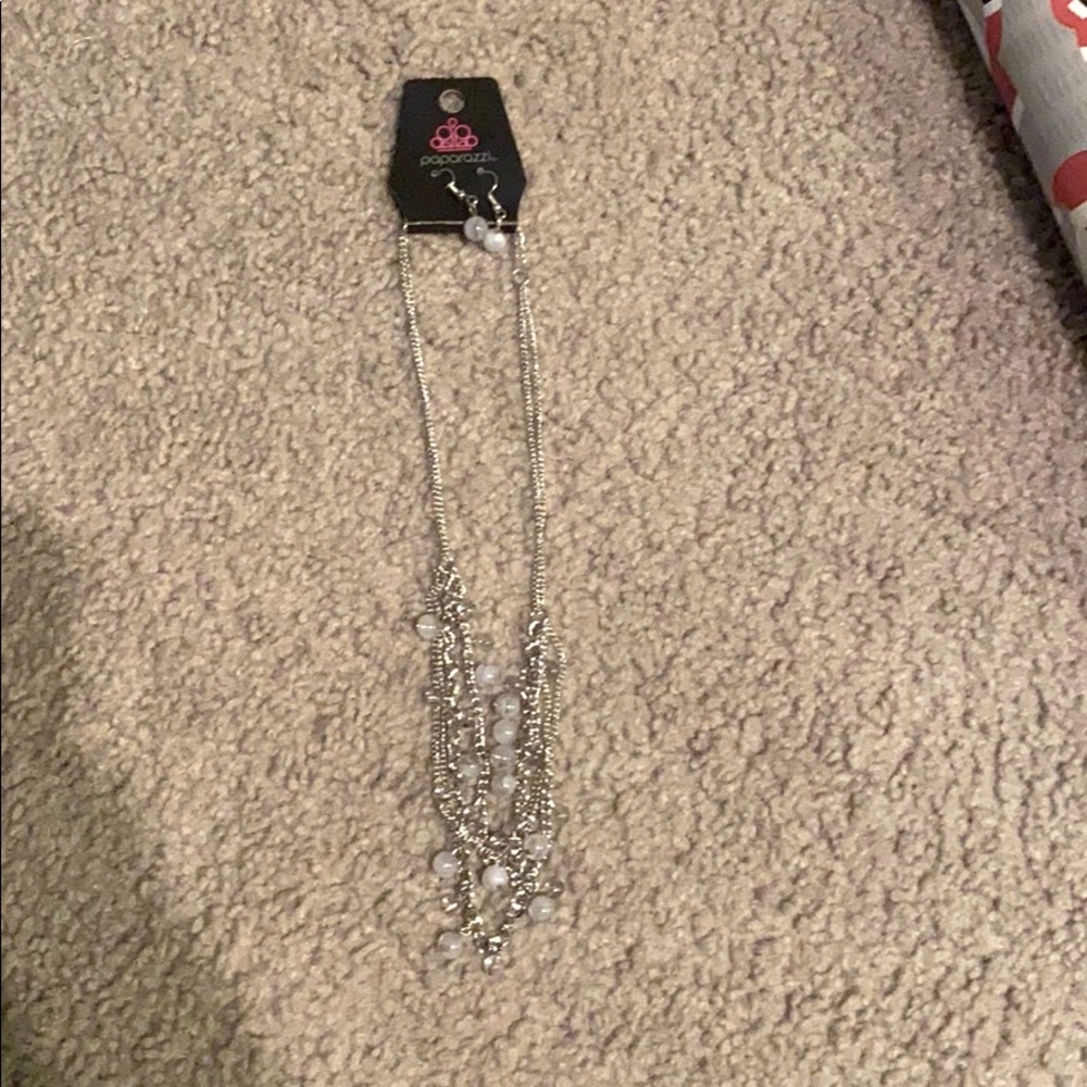 Necklace with earrings